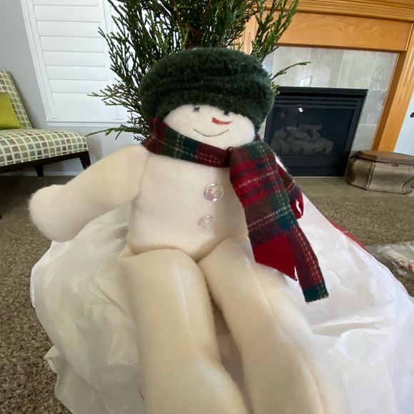 Woof and Poof Vintage 1999 musical snowman - Picture 2 of 3
